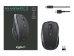 Logitech MX Anywhere 2S Wireless Mouse, RF Wireless + Bluetooth, 4000 DPI, Graphite - Image 7