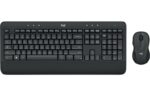Logitech Advance Wireless Keyboard and Mouse Combo MK545, keyboard layout US, Black
