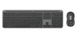Logitech Signature Slim Combo MK950 for Business Wireless Keyboard + Mouse, US Int, Graphite
