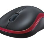 LOGI M185 Wireless Mouse RED EWR2
