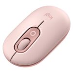 LOGI POP Mouse with emoji - ROSE