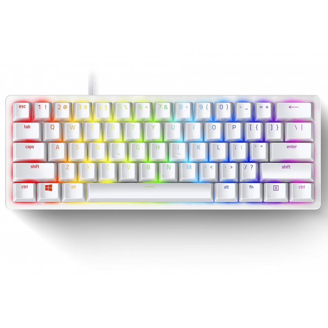 sandman_106714_k_1_rz03-03392000-r3n1-10 RAZER Huntsman Mini Mercury Ed. RAZER Red Switch, SWE, valge - Mehaaniline klaviatuur - Pilt 1