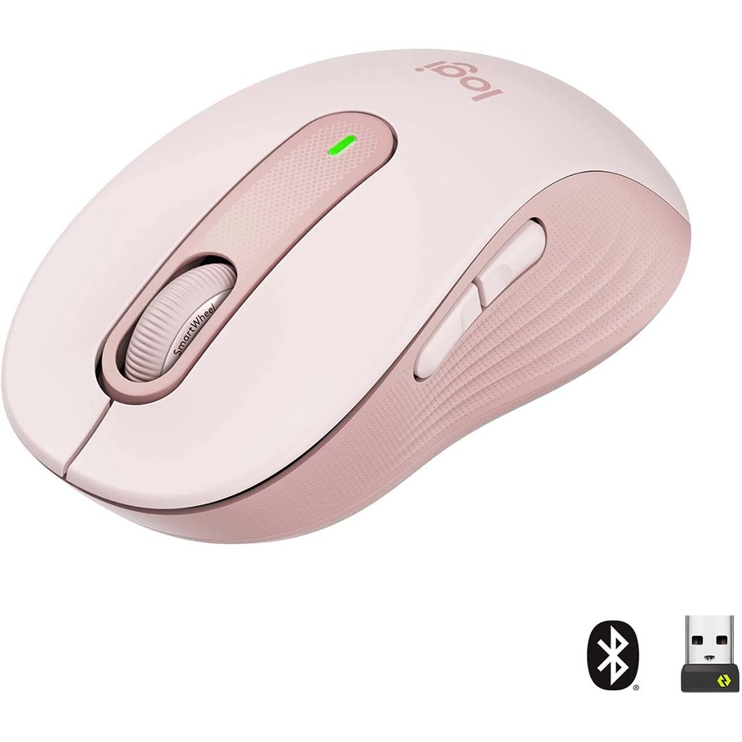 sm_142907_k_1_910-006237-2 Juhtmevaba hiir LOGITECH Signature M650 L, roosa - Image 1