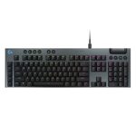 Logitech G915 X, tactile, US, must - Klaviatuur