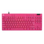 Logitech Pro X TKL Rapid, US, roosa - Klaviatuur