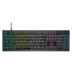 Corsair K55 Core RGB, ENG, must - Klaviatuur