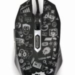 MOUSE USB OPTICAL BLACK/MUS-6B-GRAFIX-01 GEMBIRD