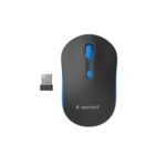 MOUSE USB OPTICAL WRL BLACK/BLUE MUSW-4B-03-B GEMBIRD