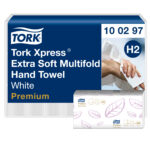 Lehträtik 2-kihiline TORK Xpress® Extra Soft Multifold Premium H2 21,2 x34cm 100 lehte (100297)
