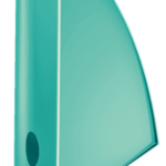 Dokumendikast/püstsahtel A4 LEITZ Plus WOW türkiis