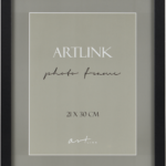 Pildiraam 21x30cm NINA Black MDF must raam