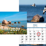 Seinakalender Rannakalender 297x420mm, klamberköide 00326