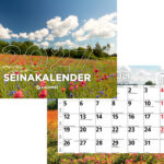 Seinakalender, tavaline A4, klamberköide 00330