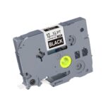 Kleepkirjalint/markeerimislint BROTHER TZE-335 12mm valge/mustal analoog