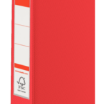 Rõngaskaaned A4 ESSELTE VIVIDA 2r 35mm punane