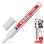Permanentne marker EDDING 750 2-4mm valge
