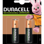 Akupatareid AA DURACELL NiMH HR6 2500 mAh 2tk