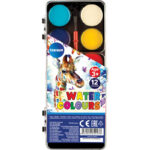 Akvarellvärvid CENTRUM Zoo  20mm x 12 värvi