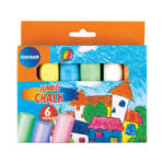 Asfaldikriidid CENTRUM Jumbo 6 värvi