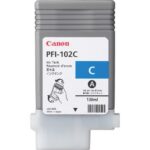 Canon PFI-102C (0896B001) Ink Cartridge, Cyan (SPEC)