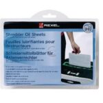 Shredder Oil Sheets REXEL (20 psc/pack)