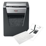 Rexel Momentum X415 Paper Shredder Cross shredding 4x40mm, P4, Grey/Black