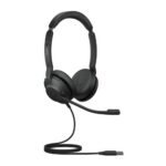 Jabra Evolve2 30 SE UC Stereo Wired Headset, USB-A, Black