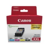 Canon CLI-581XXL (1998C007) Ink Cartridge Multipack, C/M/Y/BK