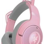 Razer Kraken Kitty V2 BT Wireless Gaming Headset, Bluetooth, Quartz