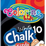 Colorino Kids Dustless chalk white 10 pcs
