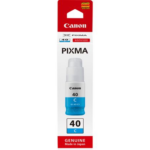 Canon GI-40 C (3400C001) Ink Refill Bottle, Cyan