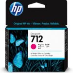 HP 712 (3ED68A) Ink Cartridge, Magenta