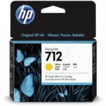HP 712 (3ED69A) Ink Cartridge, Yellow