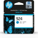 HP 924 (4K0U3NE) Ink Cartridge, Cyan