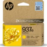 HP 937e EvoMore (4S6W8NE) Ink Cartridge, Yellow