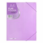 Coolpack flap folder PP, A4, pastel purple