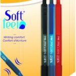 Tindipliiats BIC SOFT FEEL CLIC GRIP 1.0 mm, Set Assorted 3 psc. 133990
