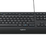 Logitech K280e Wired Keyboard, USB, US, Black