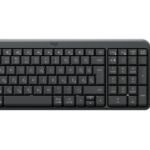 Logitech MK250 Compact Combo Wireless Keyboard + Mouse, Bluetooth, US Int, Graphite