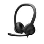 Logitech H390 USB Computer Headset Wired Headphones, USB Type-A, Black
