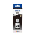 Epson 105 EcoTank (C13T00Q140) Ink Refill Bottle, Black