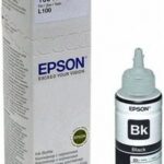 Epson 664BK (C13T66414A) Ink Refill Bottle, Black