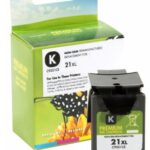 Static Control Ink Cartridge Black, Compatible with HP 21XL (C9351CE)