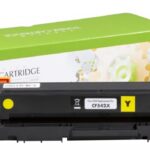 Static Control Toner Cartridge Yellow (New Chip), Compatible with HP 203X (CF542X)/Canon CRG 054H