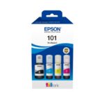 Epson 101 EcoTank (C13T03V64A) Ink Refill Bottles Multipack, CMYK