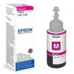 Epson 664M (C13T66434A) Ink Refill Bottle, Magenta