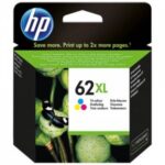 HP 62XL Tri-color (C2P07AE) Ink Cartridge, CMY