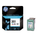 HP 351 Tri-color (CB337EE) Ink Cartridge, CMY