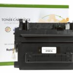 Static Control Toner Cartridge Black, Compatible with HP 81A (CF281A)
