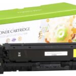 Static Control Toner Cartridge Yellow, Compatible with HP 312A (CF382A)